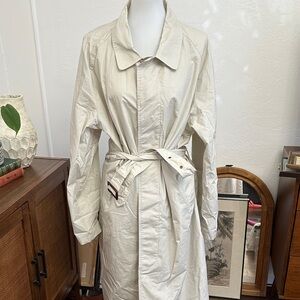 Lands' End  Light Tan Trench Coat